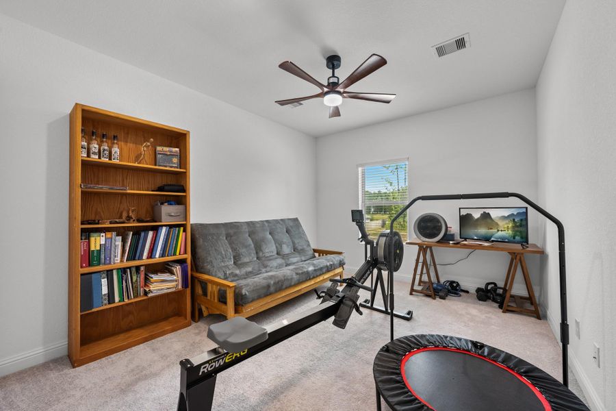 Furnished interior view inside a new home in The Highlands: Pinnacle Collection, Porter Heights (Image 14).