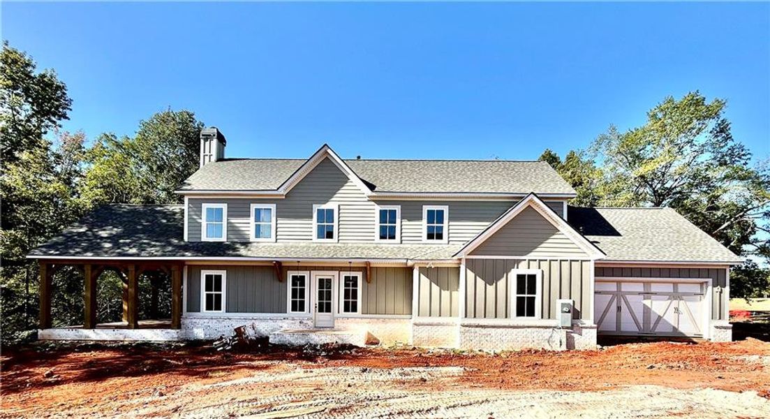 In-progress construction of a new home in Trove, Watkinsville, GA (Image 4).