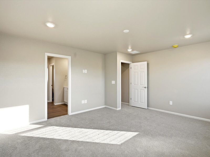 Spacious, unfurnished interior of a new home in Revere at Johnstown, Johnstown (Image 12).