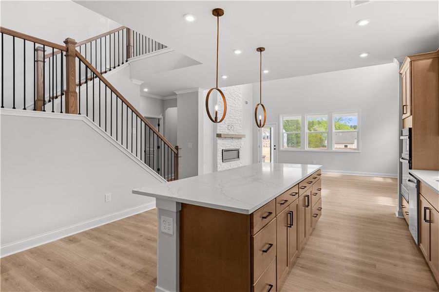 Furnished interior view inside a new home in Acacia, Cumming (Image 10).