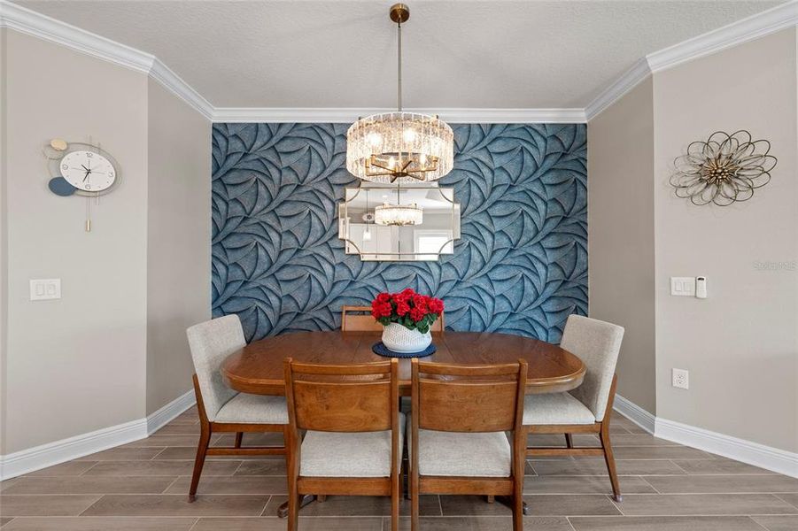 Furnished interior view inside a new home in , Sarasota (Image 12).