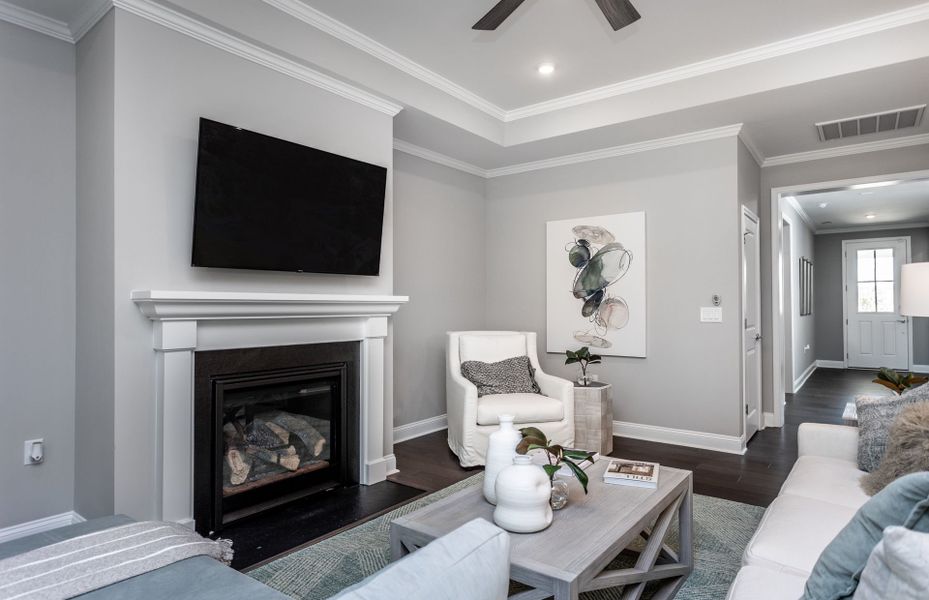 Representative furnished interior of a home built from the Prestige by Del Webb in Del Webb at Chatham Park, Pittsboro (Image 15).