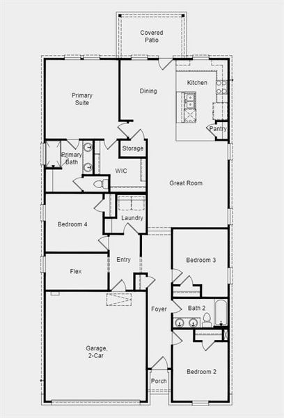 Structural options added include: Covered outdoor living.