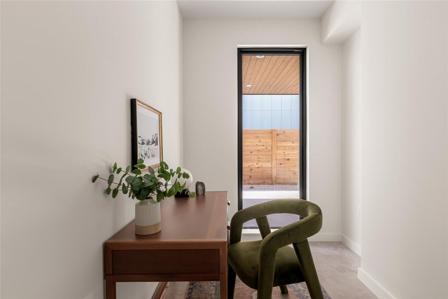 Furnished interior view inside a new home in , Austin (Image 15).