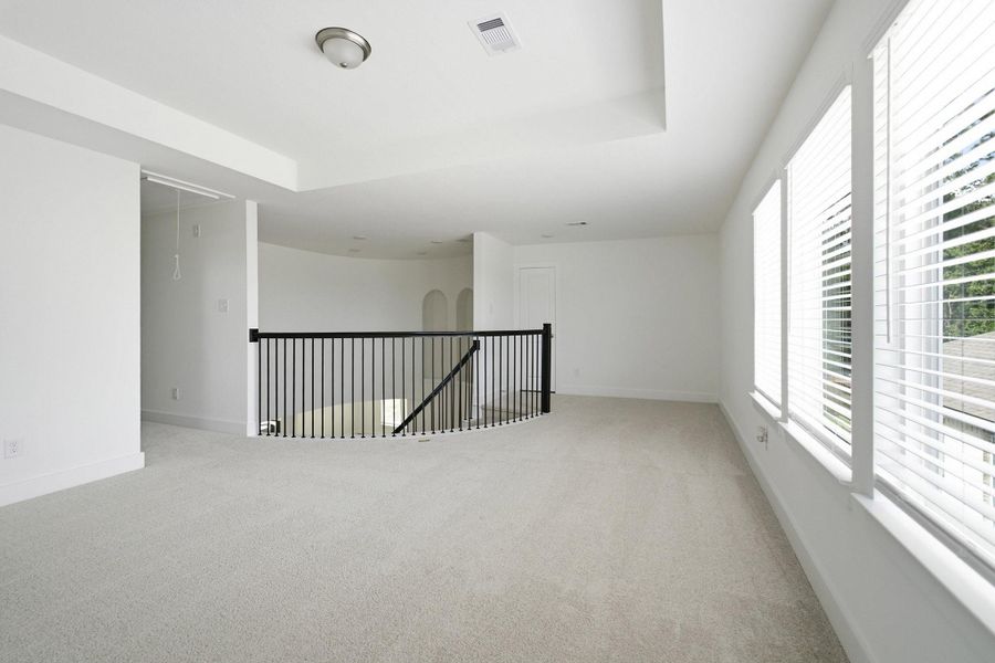 Spacious, unfurnished interior of a new home in Sundance Cove, Crosby (Image 10). Spacious, unfurnished interior of a new home in Sundance Cove, Crosby (Image 10).