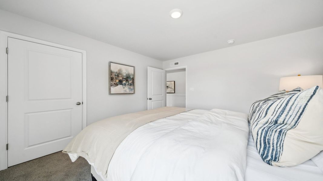 Representative furnished interior of a home built from the Hayden by D.R. Horton in Tooley Harbor, Elizabeth City (Image 24).