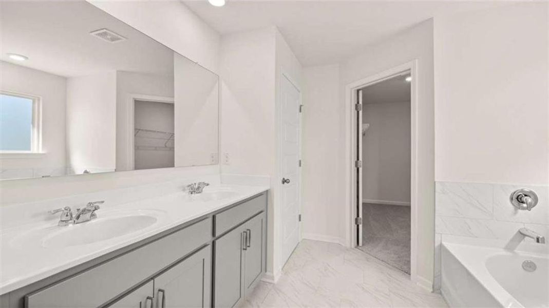 Furnished interior view inside a new home in , Dacula (Image 14).