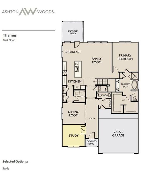 The Thames floorplan
