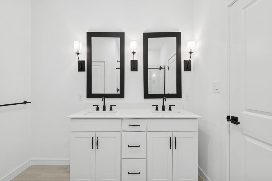 Furnished interior view inside a new home in River Ranch Trails, Dayton (Image 24). Furnished interior view inside a new home in River Ranch Trails, Dayton (Image 24).