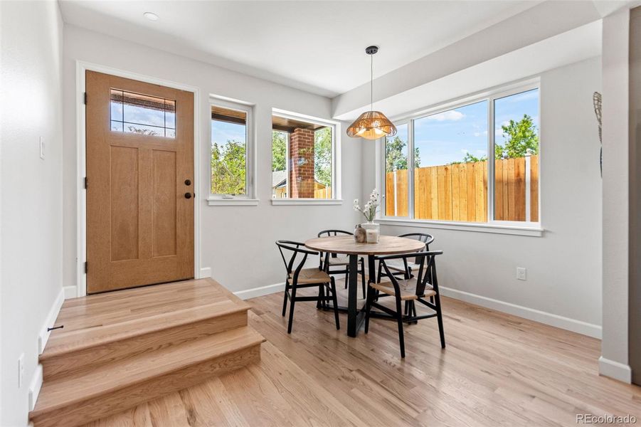 Furnished interior view inside a new home in , Denver (Image 13).