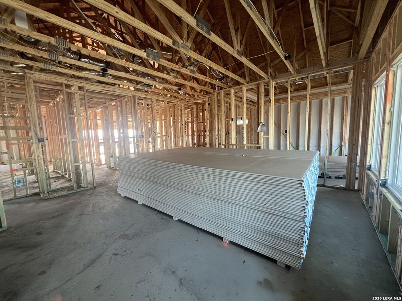 In-progress construction of a new home in Nopal Valley, San Antonio, TX (Image 17).