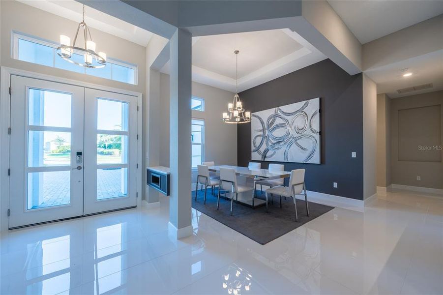 Furnished interior view inside a new home in , Sarasota (Image 52). Furnished interior view inside a new home in , Sarasota (Image 52).