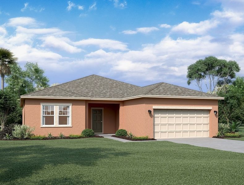Front exterior of a home in the Vista Walk community, located in Dade City, FL (Image 13).