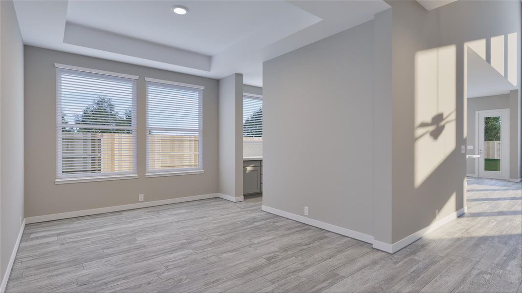 Spacious, unfurnished interior of a new home in Canterra Creek 60', Iowa Colony (Image 15). Spacious, unfurnished interior of a new home in Canterra Creek 60', Iowa Colony (Image 15).