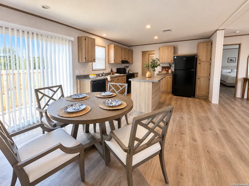 Furnished interior view inside a new home in , Charlotte (Image 4).