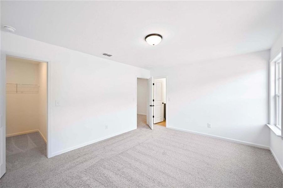 Spacious, unfurnished interior of a new home in Creekside, Dawsonville (Image 37). Spacious, unfurnished interior of a new home in Creekside, Dawsonville (Image 37).