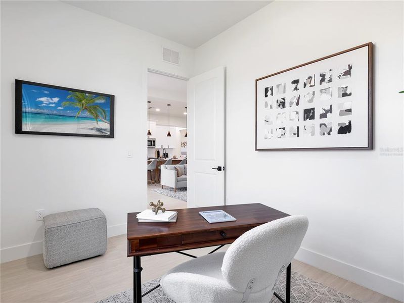 Furnished interior view inside a new home in , Cape Coral (Image 33).