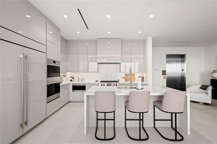 Furnished interior view inside a new home in , Longboat Key (Image 28). Furnished interior view inside a new home in , Longboat Key (Image 28).