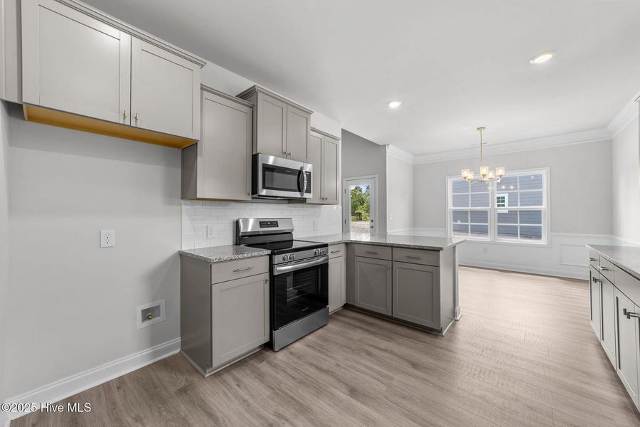 Furnished interior view inside a new home in Rutledge, Shallotte (Image 8).