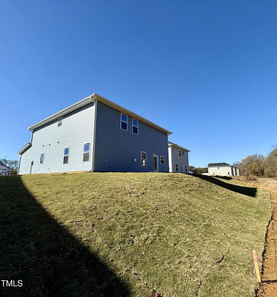 representation of back of home