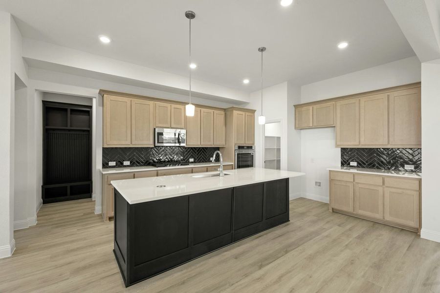 Representative furnished interior of a home built from the Cherry by Kindred Homes in Kentsdale Farms, DeSoto (Image 16).