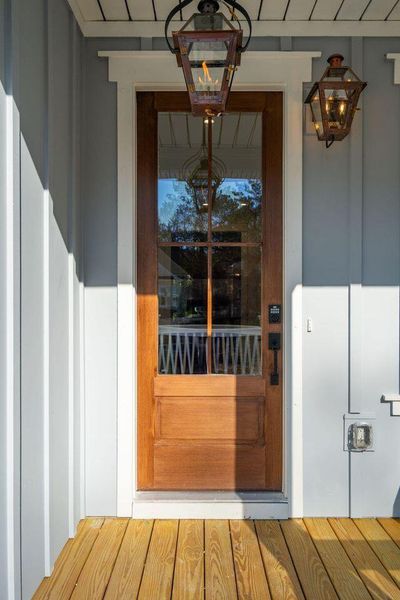 Exterior details and patio area of a home in Kings River Preserve, Hollywood (Image 4). Exterior details and patio area of a home in Kings River Preserve, Hollywood (Image 4).