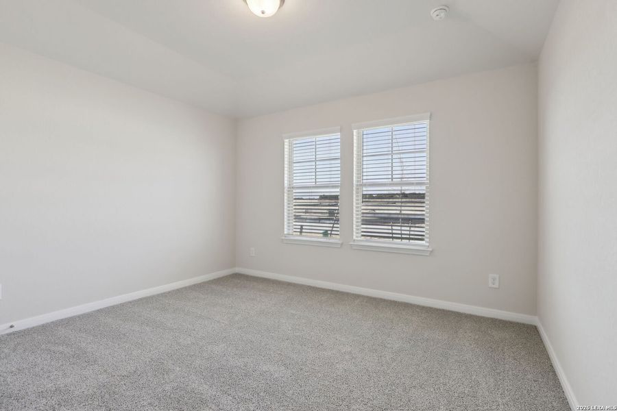 Spacious, unfurnished interior of a new home in Legendary Trails - Classic Series, Cibolo (Image 25).