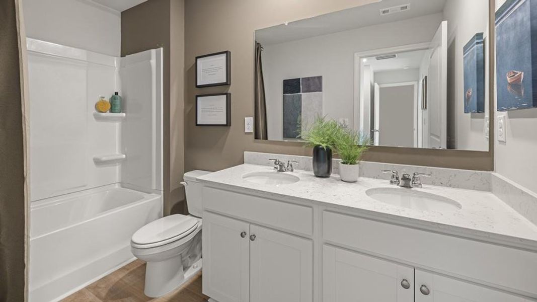 Furnished interior view inside a new home in Pointe Park, Union City (Image 14).