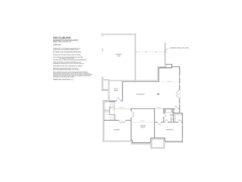 2D floor plan layout of this home in , Marietta, GA (Image 5).
