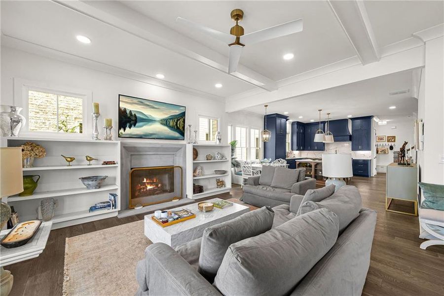 Furnished interior view inside a new home in , Milton (Image 5).