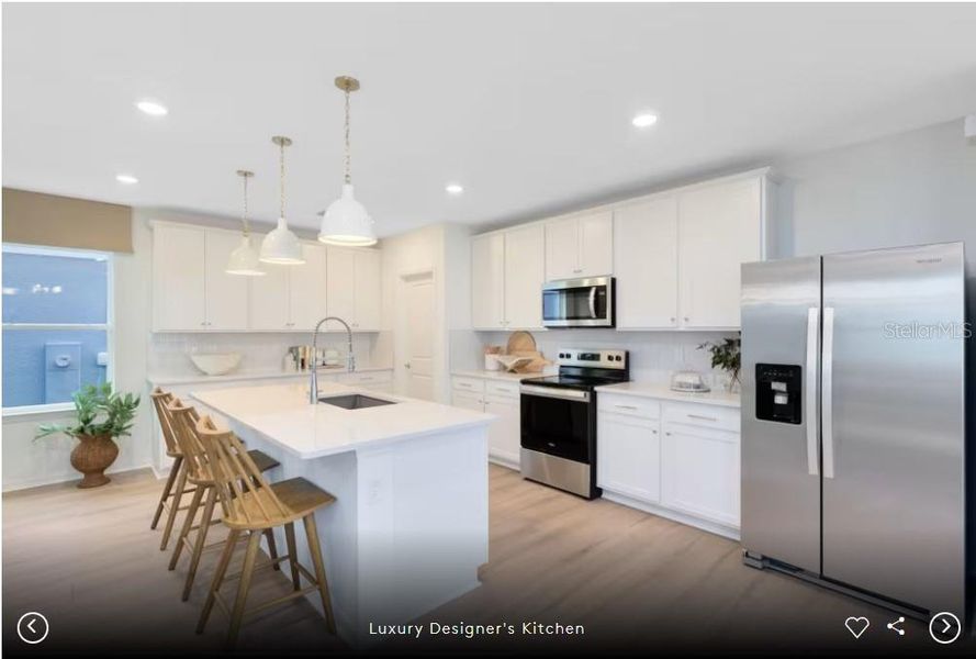 Furnished interior view inside a new home in SeaFlower, Bradenton (Image 3).