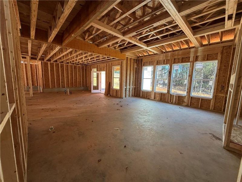 In-progress construction of a new home in , Gainesville, GA (Image 13).