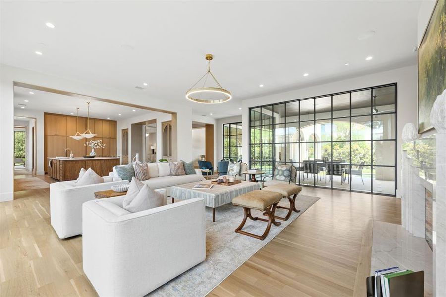 Furnished interior view inside a new home in Highland Park, Highland Park (Image 26).