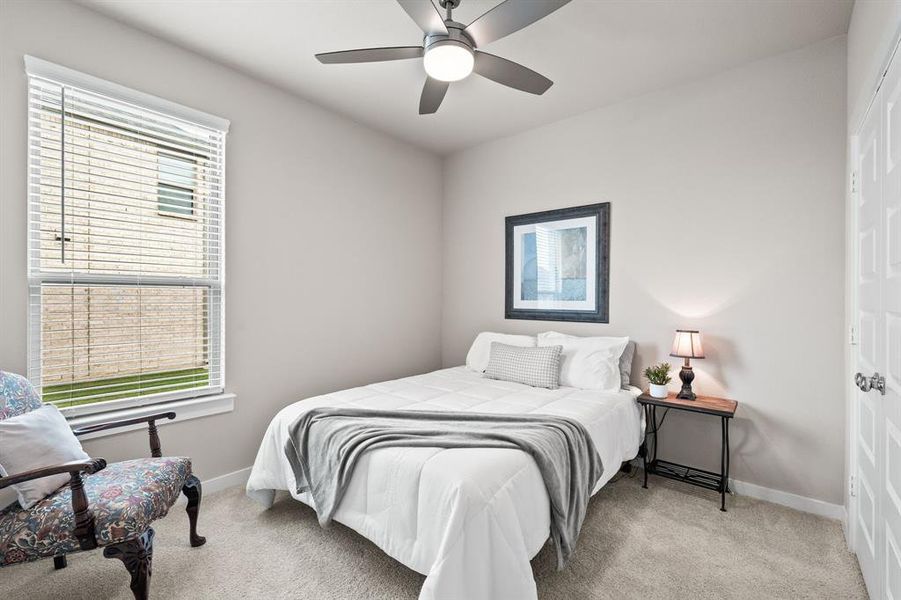 Furnished interior view inside a new home in Eastridge, McKinney (Image 13).
