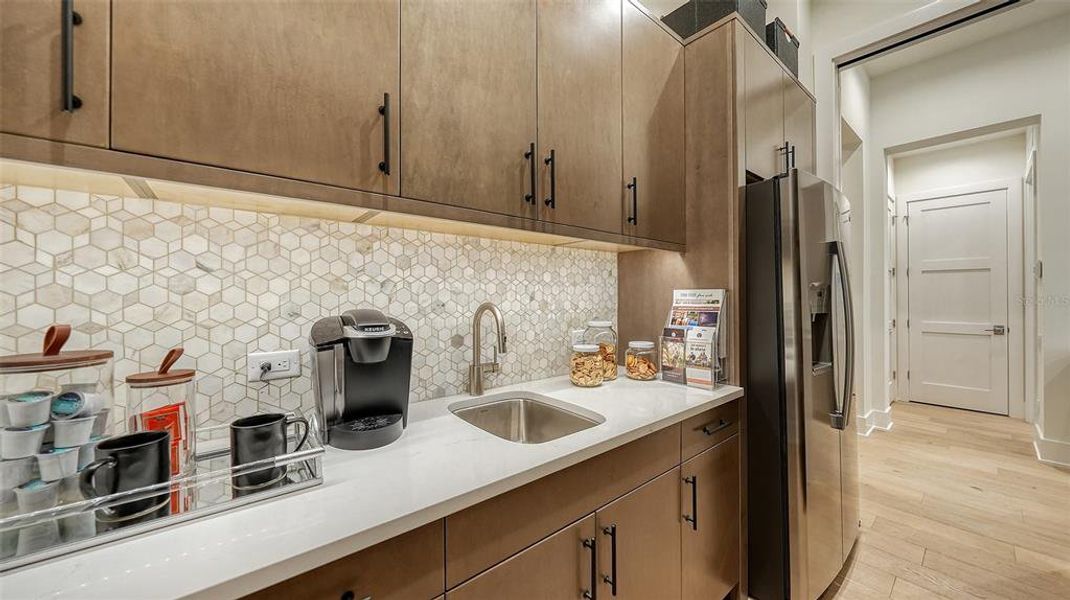 Furnished interior view inside a new home in Wild Blue at Waterside, Sarasota (Image 12).