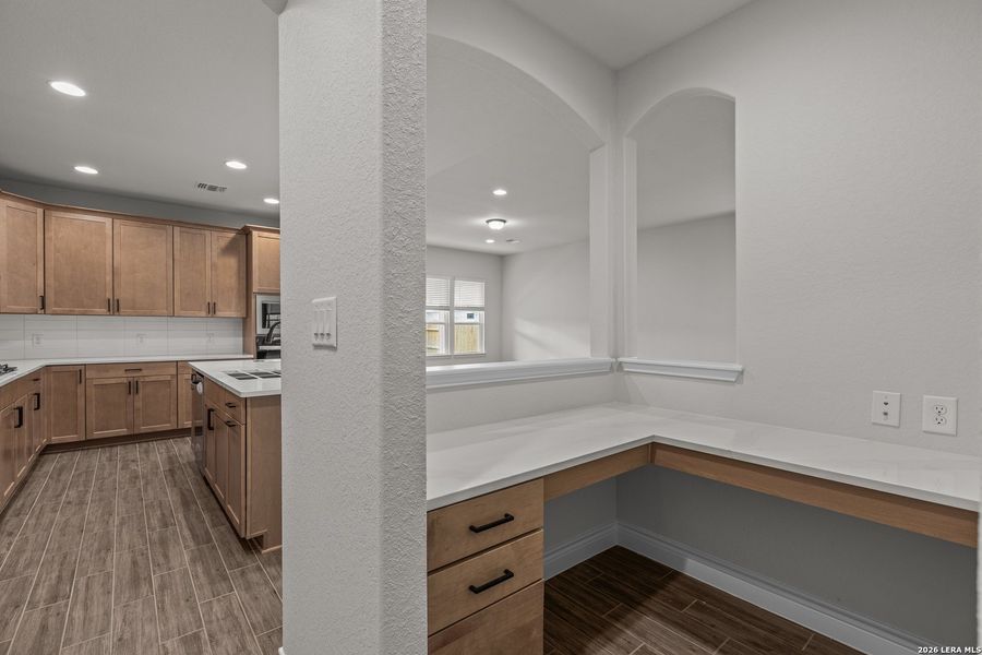 Furnished interior view inside a new home in Bison Ridge, San Antonio (Image 4).