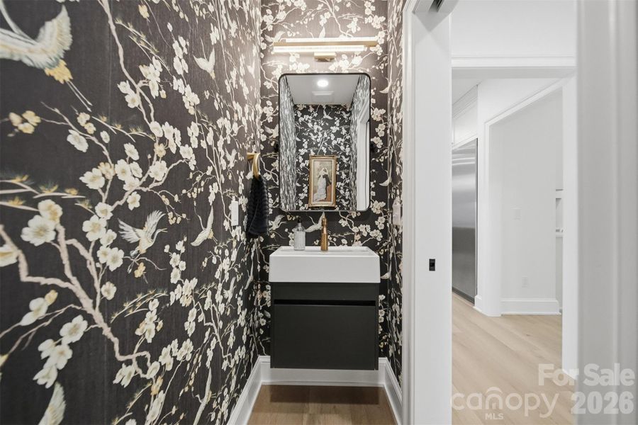 Furnished interior view inside a new home in , Hickory (Image 33).