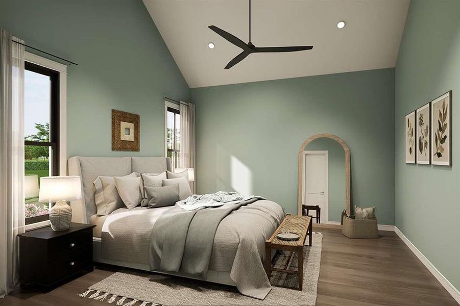 Furnished interior view inside a new home in , Paradise (Image 7).