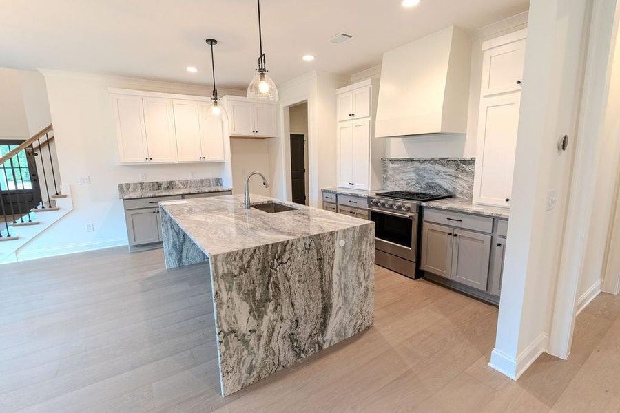 Furnished interior view inside a new home in , Hoschton (Image 17).