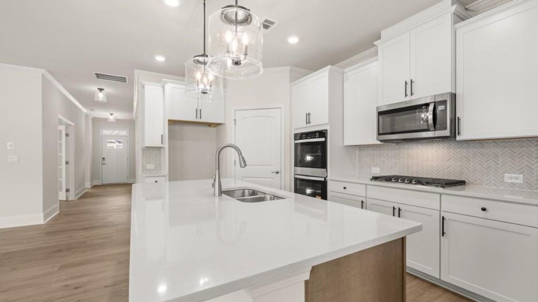 Furnished interior view inside a new home in Hamptons at Riverwood North, Dallas (Image 7). Furnished interior view inside a new home in Hamptons at Riverwood North, Dallas (Image 7).