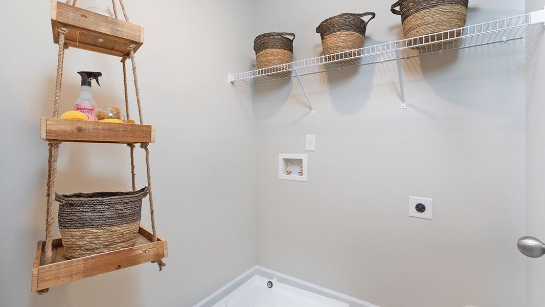 Representative furnished interior of a home built from the Cabral by D.R. Horton in Twin Lakes, Hoschton (Image 29).