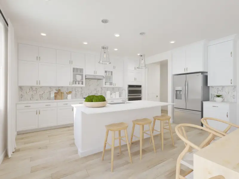 Furnished interior view inside a new home in Station Hill - Estate Series, Franklin (Image 3).