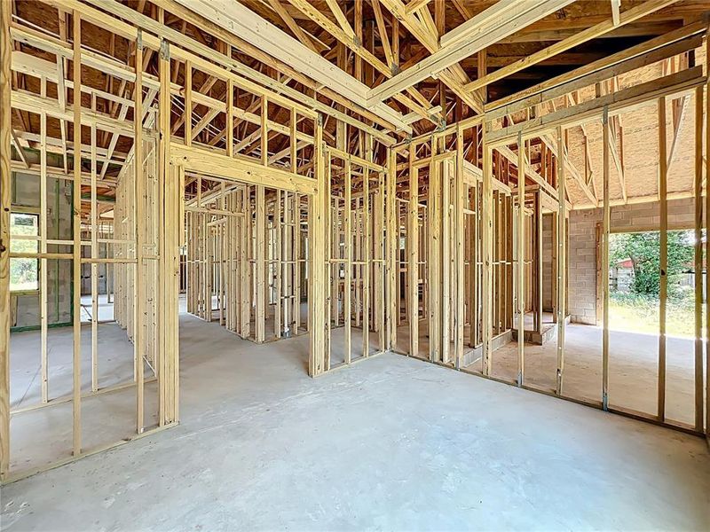 In-progress construction of a new home in , Oviedo, FL (Image 42).