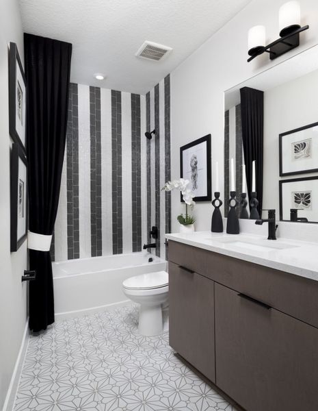 Representative furnished interior of a home built from the Gloriosa by Mattamy Homes in Newfield - Rosette Park, Palm City (Image 12).