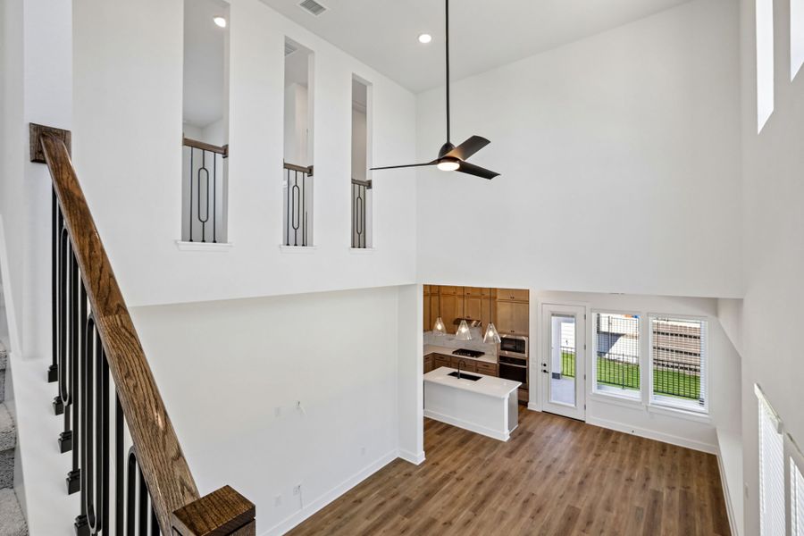 Furnished interior view inside a new home in Easton Park, Austin (Image 12). Furnished interior view inside a new home in Easton Park, Austin (Image 12).