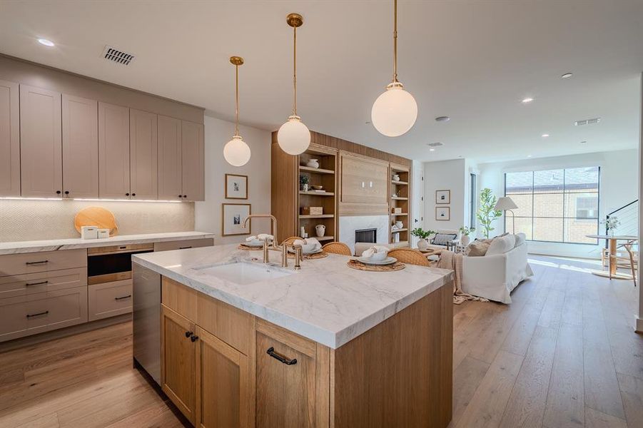 Furnished interior view inside a new home in , University Park (Image 25).