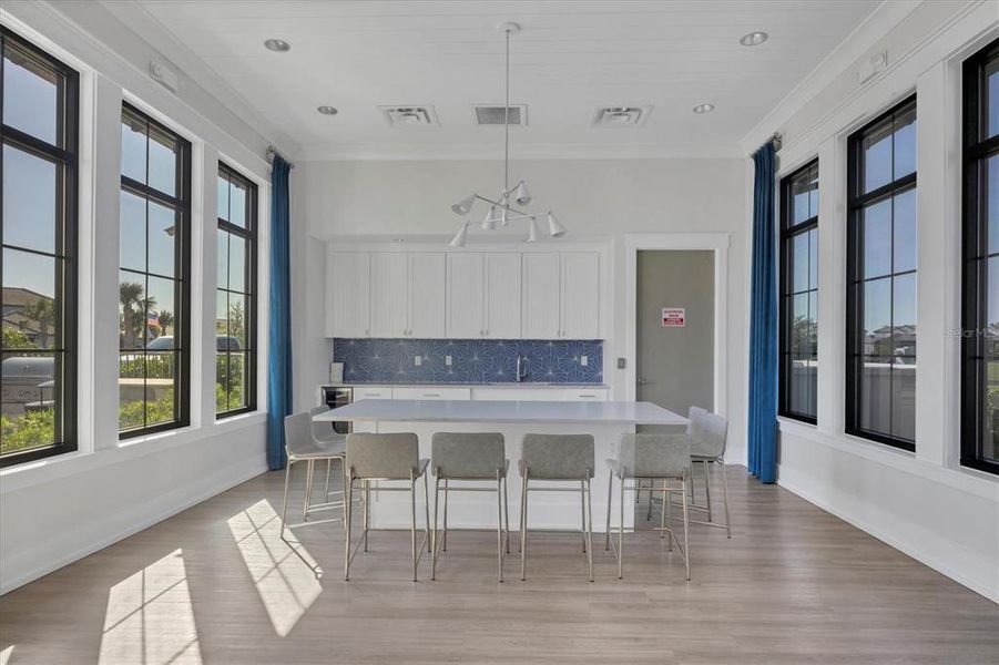 Furnished interior view inside a new home in Sweetwater at Lakewood Ranch, Bradenton (Image 12).