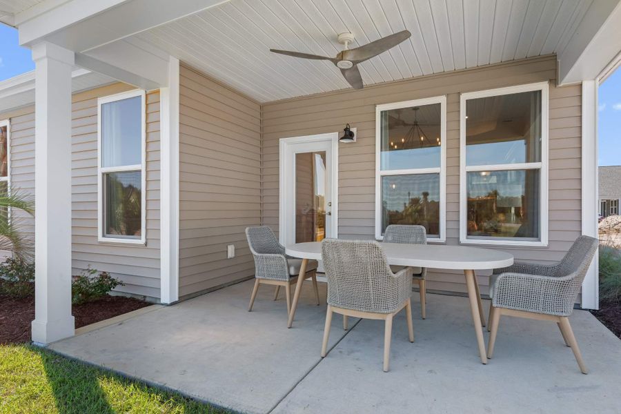 Representative exterior details of a home built from the The Sunflower by Chesapeake Homes in Coastal Club of the Carolinas, Calabash (Image 3).