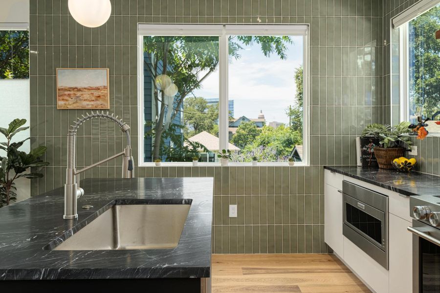 Furnished interior view inside a new home in , Austin (Image 9).