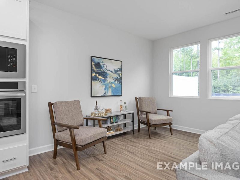 Furnished interior view inside a new home in Gregory Village Townhomes, Lillington (Image 7).